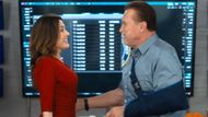 Fabiana Udenio and Arnold Schwarzenegger in FUBAR | Image via Netflix